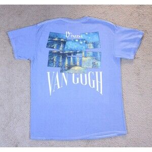 Vincent Van Gogh Starry Night Over The Rhone Art  T-Shirt (Sm) - NEW w/out Tags!